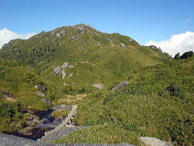 宮之浦岳を望む
